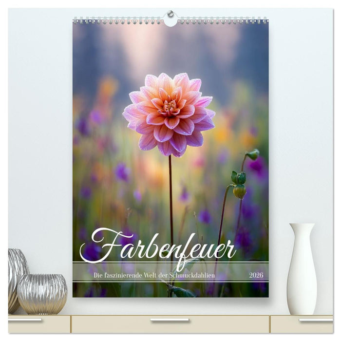 Farbenfeuer (CALVENDO Premium Wandkalender 2026)