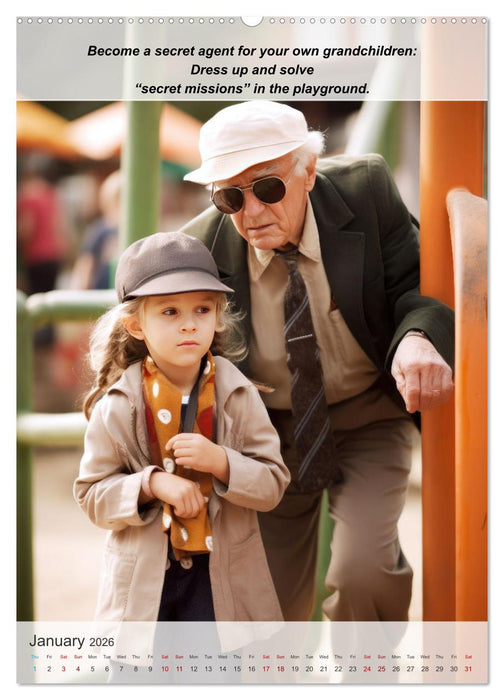 Exploring new passions as a pensioner (CALVENDO Monthly Calendar 2026)