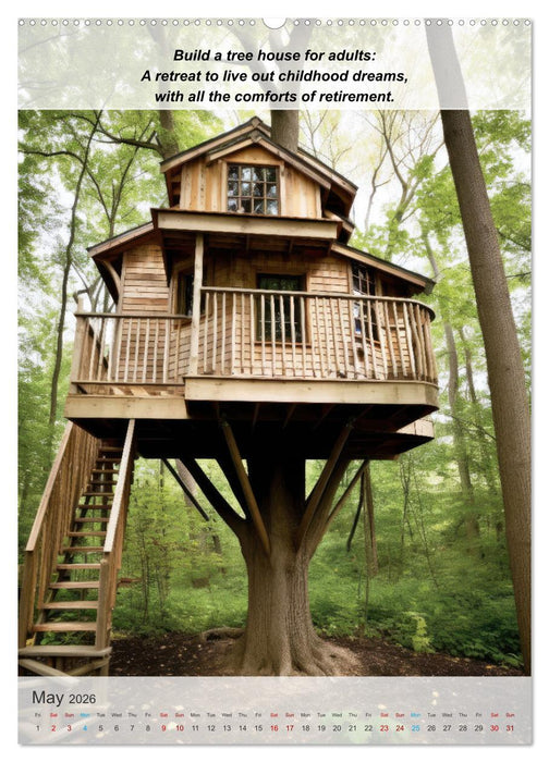 Exploring new passions as a pensioner (CALVENDO Monthly Calendar 2026)