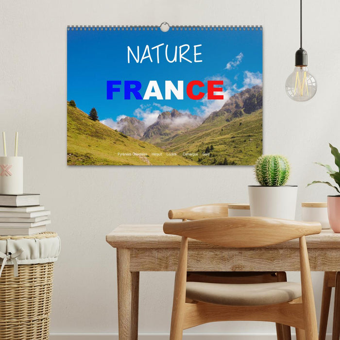 Nature sud de la France (CALVENDO Calendrier mensuel 2026)