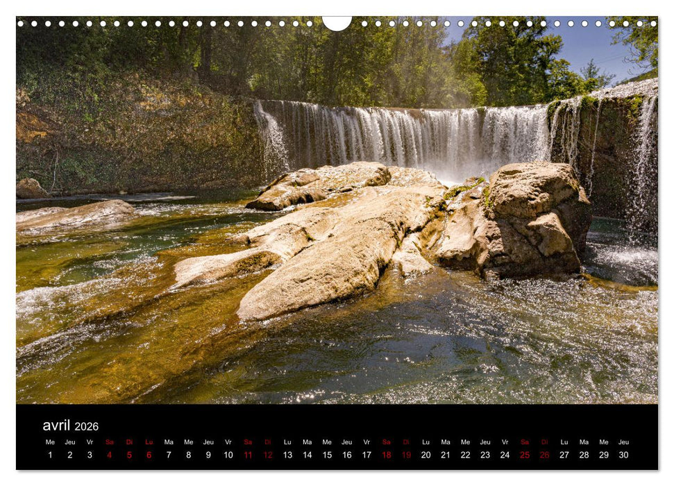 Nature sud de la France (CALVENDO Calendrier mensuel 2026)