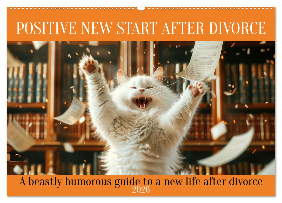 Positive new start after divorce (CALVENDO Monthly Calendar 2026)