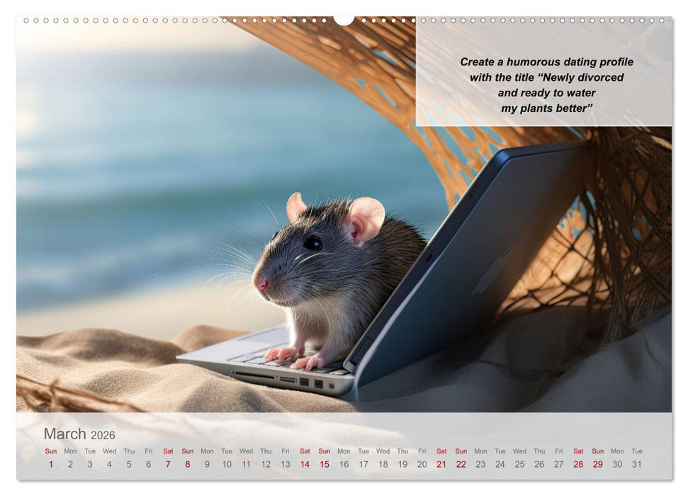 Positive new start after divorce (CALVENDO Monthly Calendar 2026)