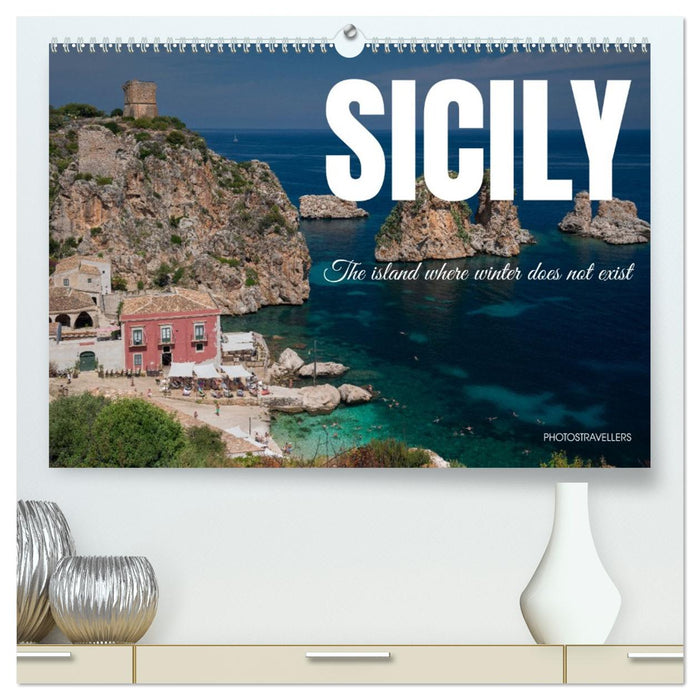 Sicily - The island where winter does not exist (CALVENDO Premium-Calendar 2026)