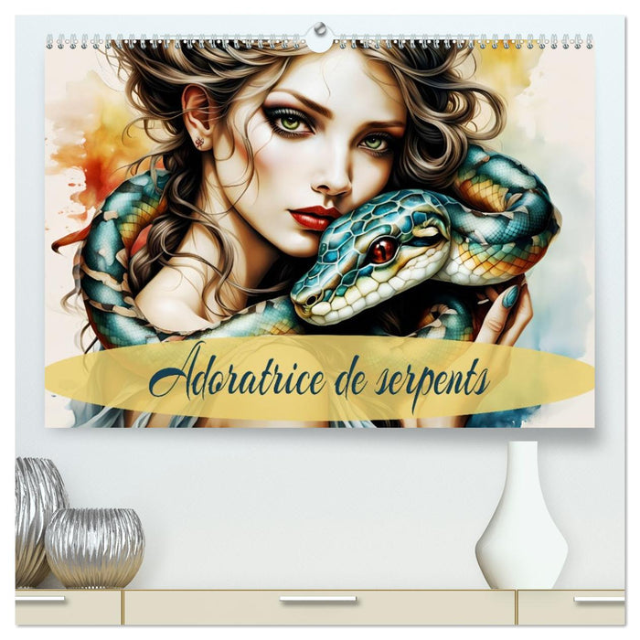 Adoratrice de serpents (CALVENDO Calendrier supérieur 2026)