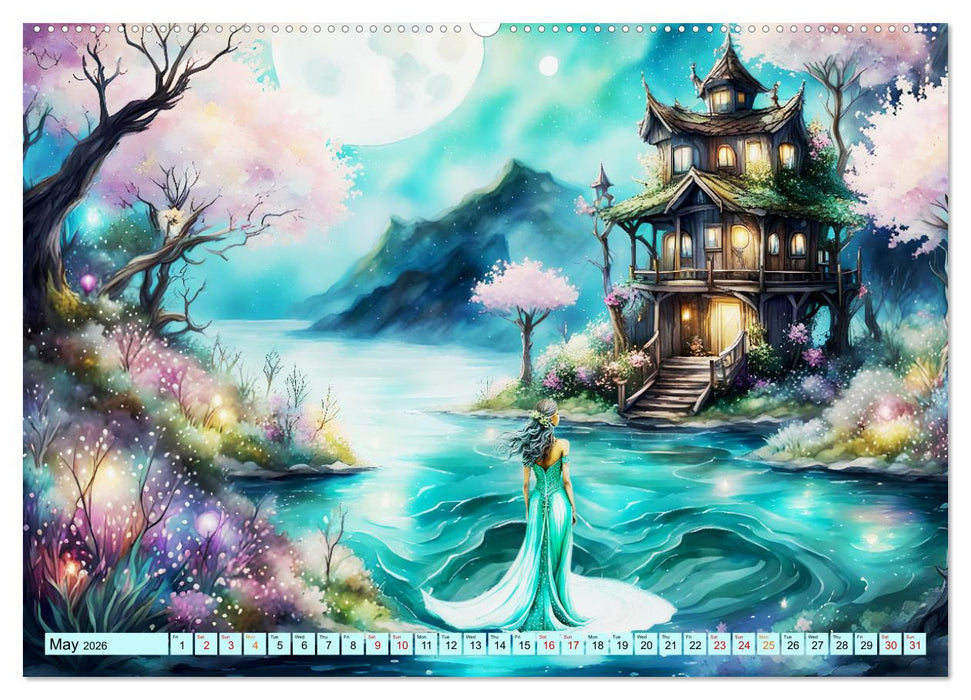 Enchantress of nature (CALVENDO Monthly Calendar 2026)