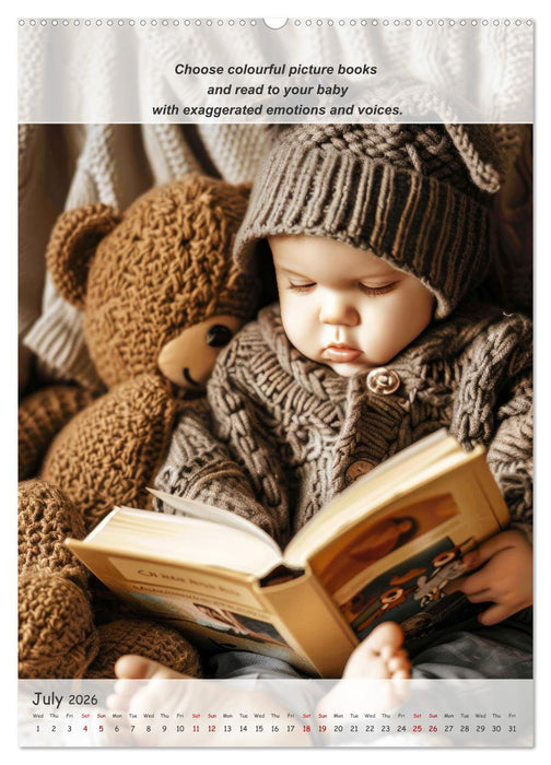 No more boredom for your baby (CALVENDO Premium-Calendar 2026)