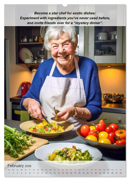 Exploring new passions as a pensioner (CALVENDO Premium-Calendar 2026)