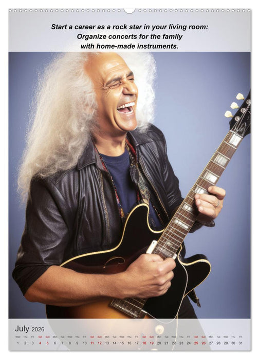 Exploring new passions as a pensioner (CALVENDO Premium-Calendar 2026)