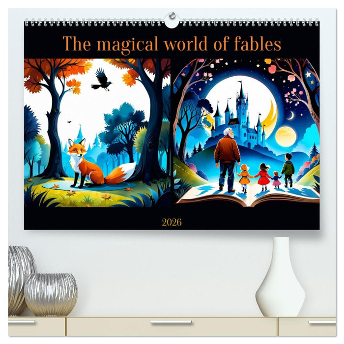 The magical world of fables (CALVENDO Premium-Calendar 2026)