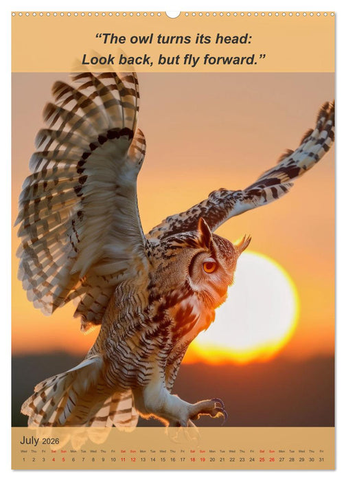 Funny animalistic yoga poses (CALVENDO Premium-Calendar 2026)