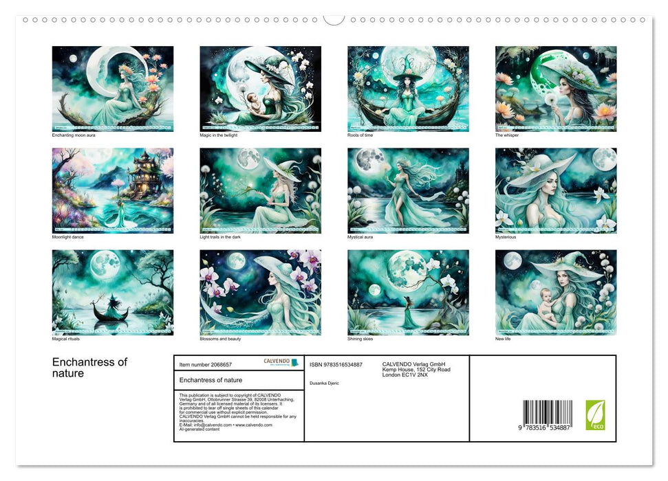 Enchantress of nature (CALVENDO Premium-Calendar 2026)