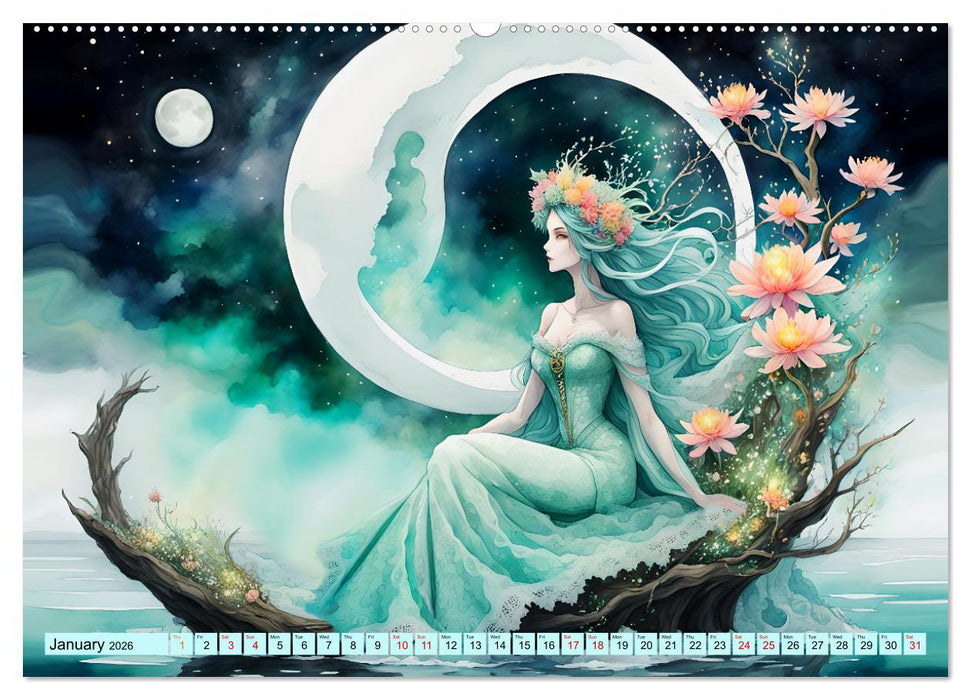 Enchantress of nature (CALVENDO Premium-Calendar 2026)