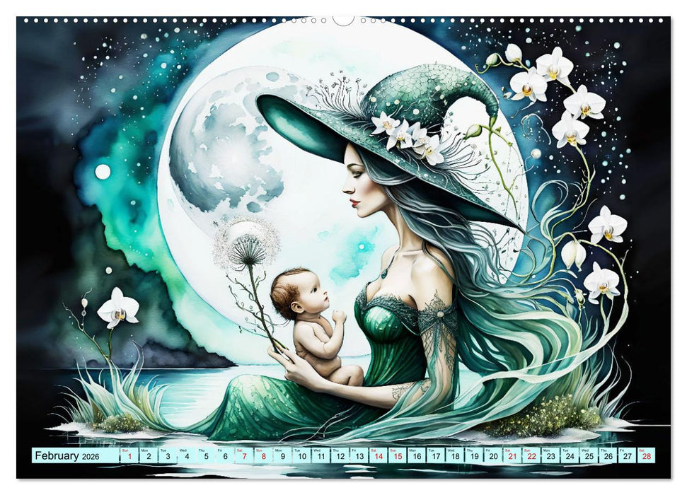 Enchantress of nature (CALVENDO Premium-Calendar 2026)