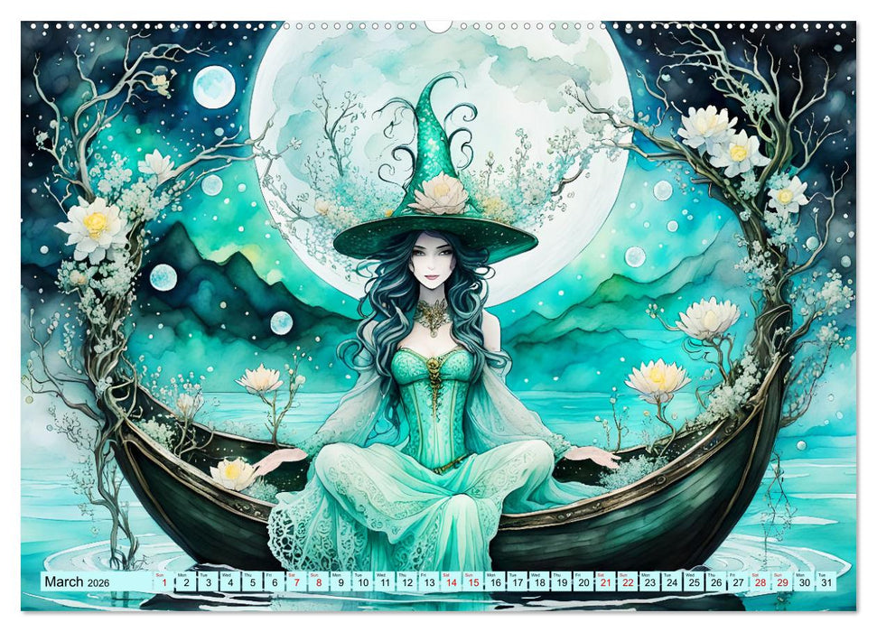 Enchantress of nature (CALVENDO Premium-Calendar 2026)