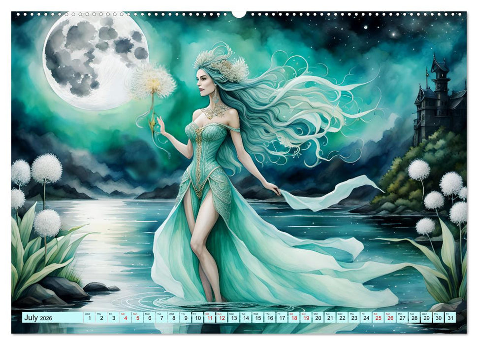 Enchantress of nature (CALVENDO Premium-Calendar 2026)
