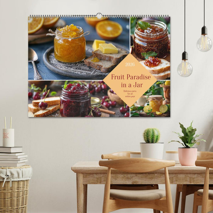 Fruit Paradise in a Jar (CALVENDO Monthly Calendar 2026)