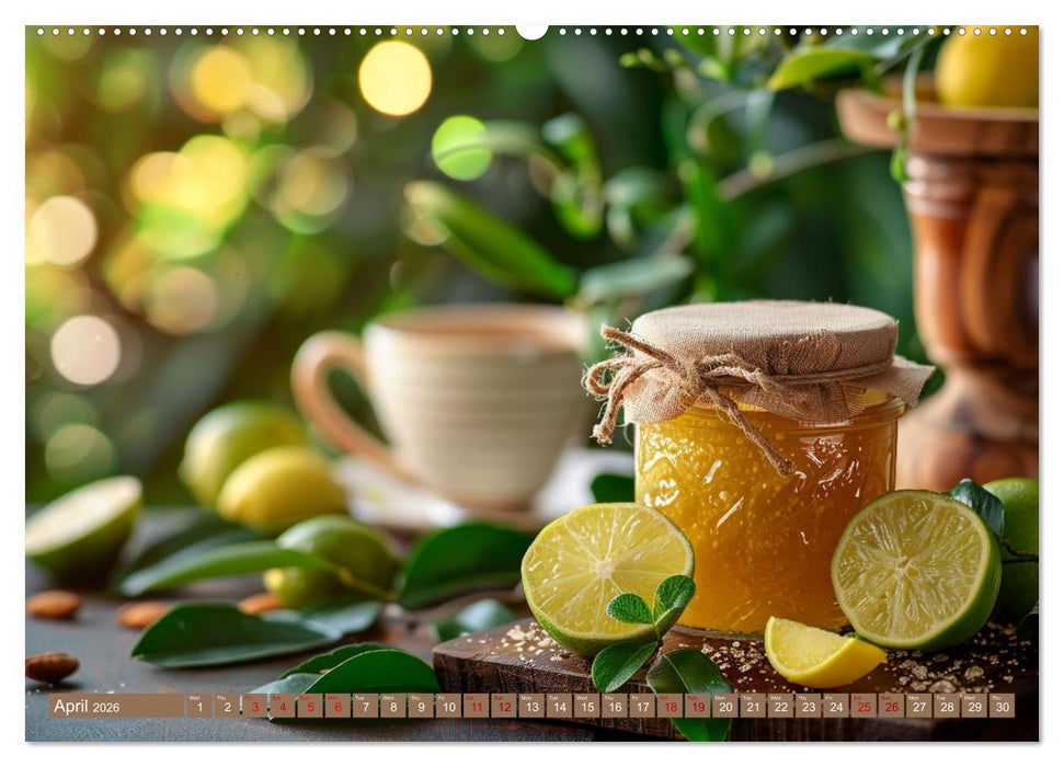 Fruit Paradise in a Jar (CALVENDO Monthly Calendar 2026)