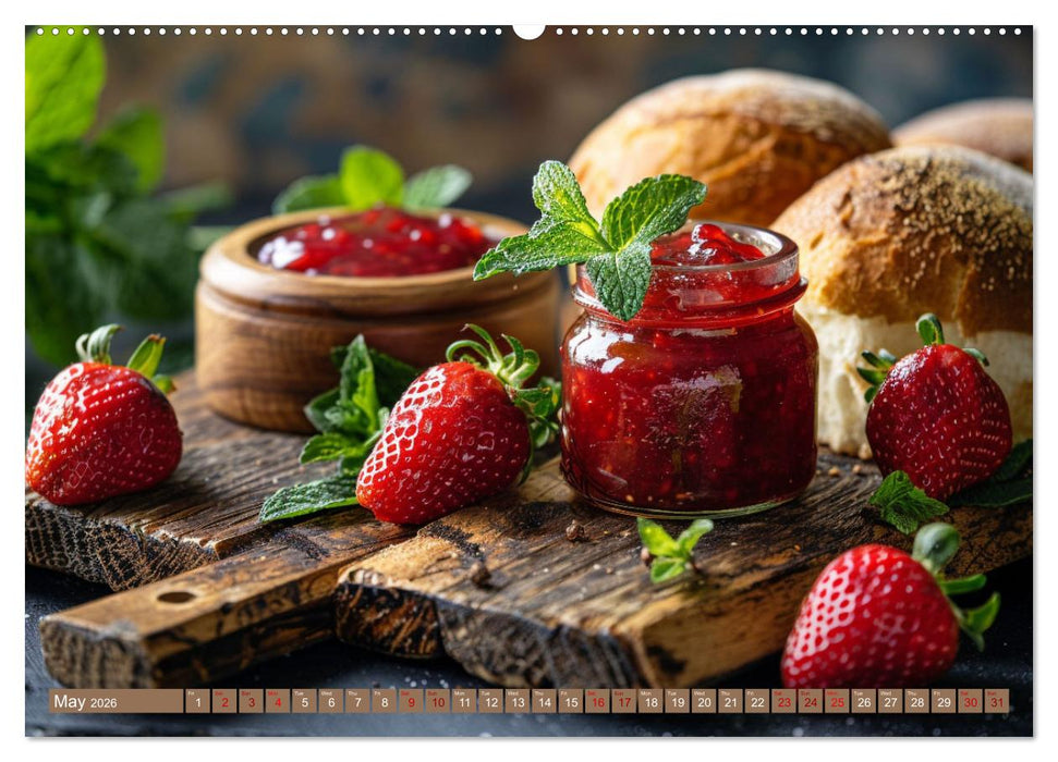 Fruit Paradise in a Jar (CALVENDO Monthly Calendar 2026)