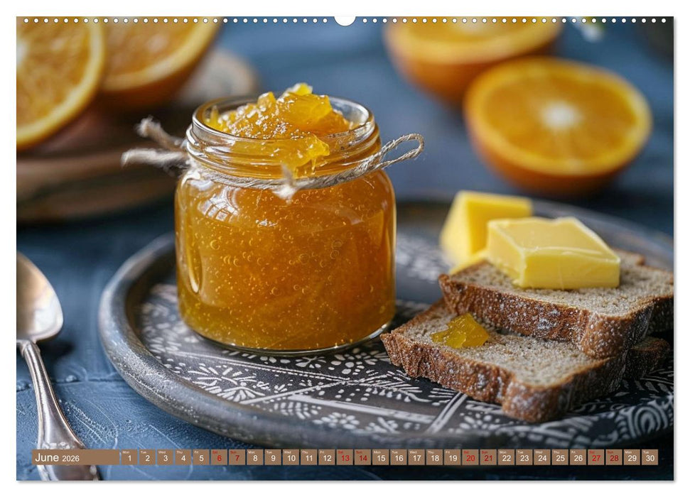 Fruit Paradise in a Jar (CALVENDO Monthly Calendar 2026)