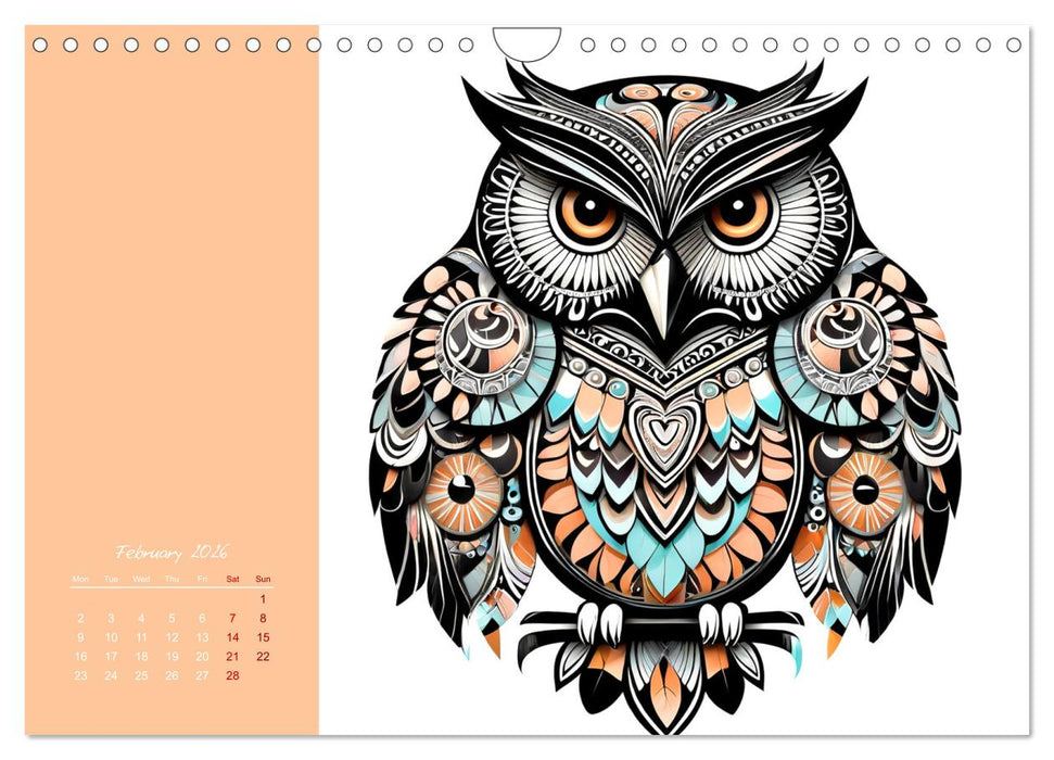 Tribal animals (CALVENDO Monthly Calendar 2026)