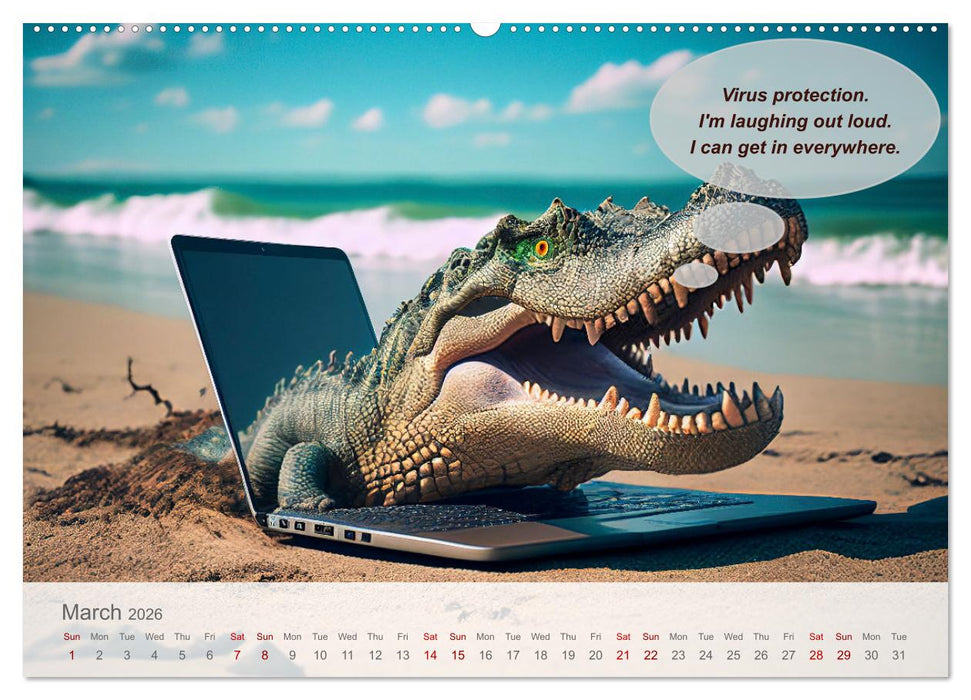 You really think you are an IT expert (CALVENDO Premium-Calendar 2026)