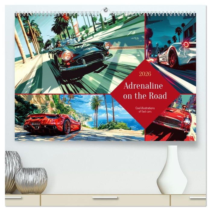 Adrenaline on the Road (CALVENDO Premium-Calendar 2026)