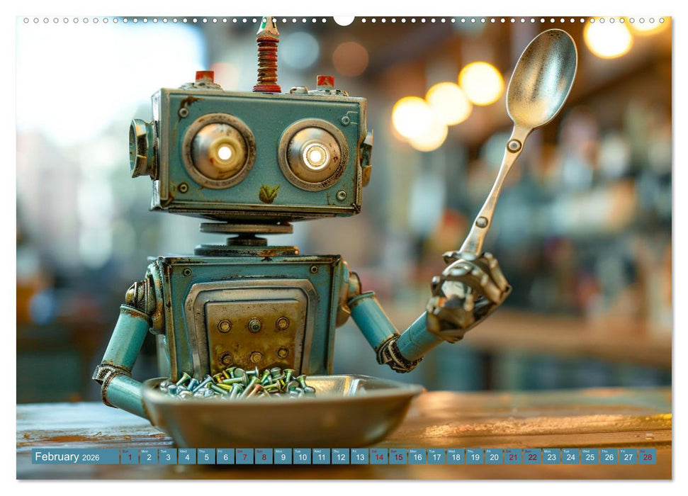 Robots Are Just People Too (CALVENDO Premium-Calendar 2026)