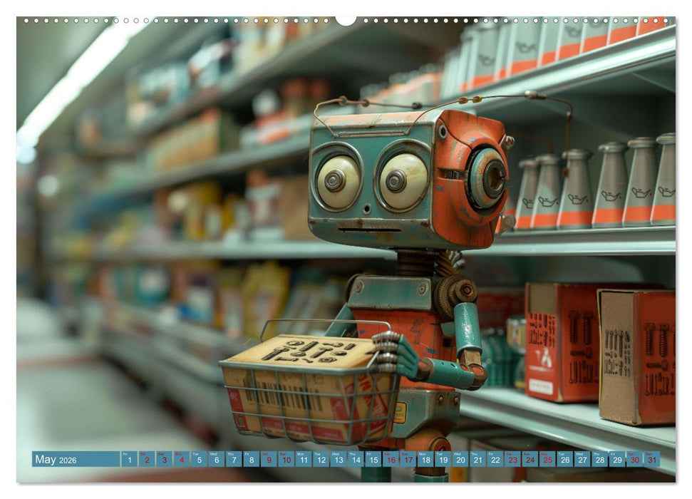 Robots Are Just People Too (CALVENDO Premium-Calendar 2026)