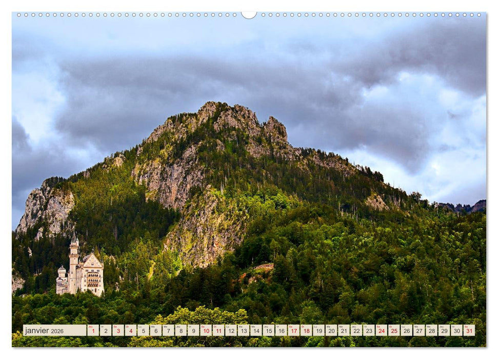 L'Allemagne, tes paysages (CALVENDO Calendrier supérieur 2026)