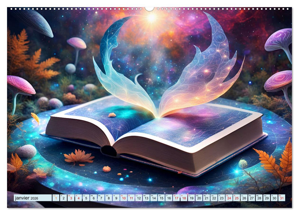 Univers magique (CALVENDO Calendrier mensuel 2026)
