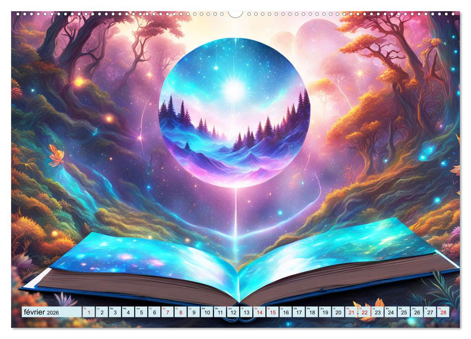 Univers magique (CALVENDO Calendrier mensuel 2026)