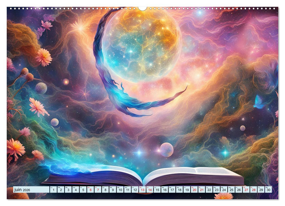 Univers magique (CALVENDO Calendrier mensuel 2026)