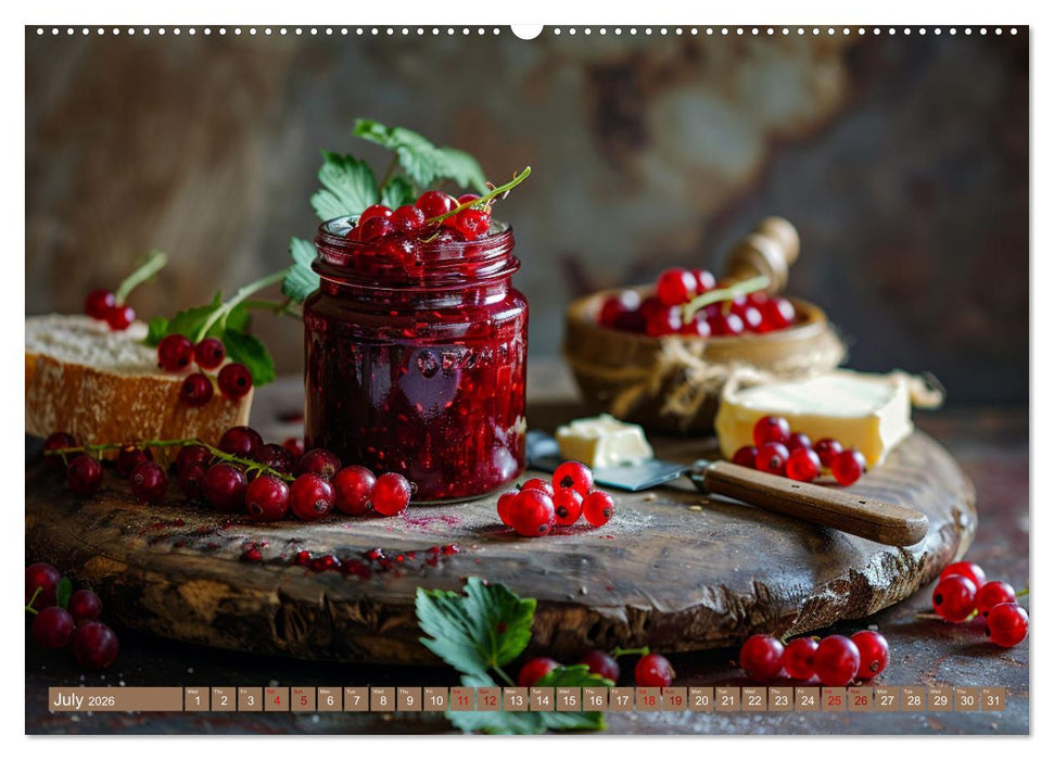 Fruit Paradise in a Jar (CALVENDO Premium-Calendar 2026)