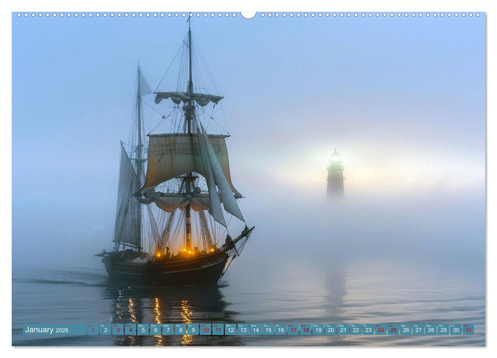 Sailing Through Seasons (CALVENDO Monthly Calendar 2026)