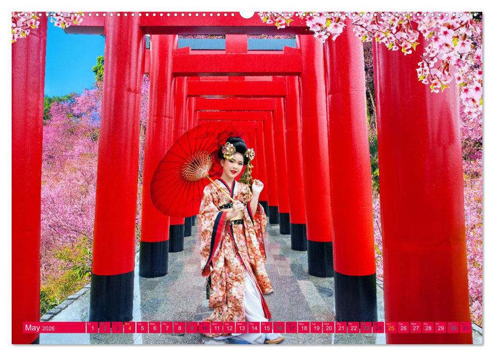 Amazing JAPAN (CALVENDO Monthly Calendar 2026)