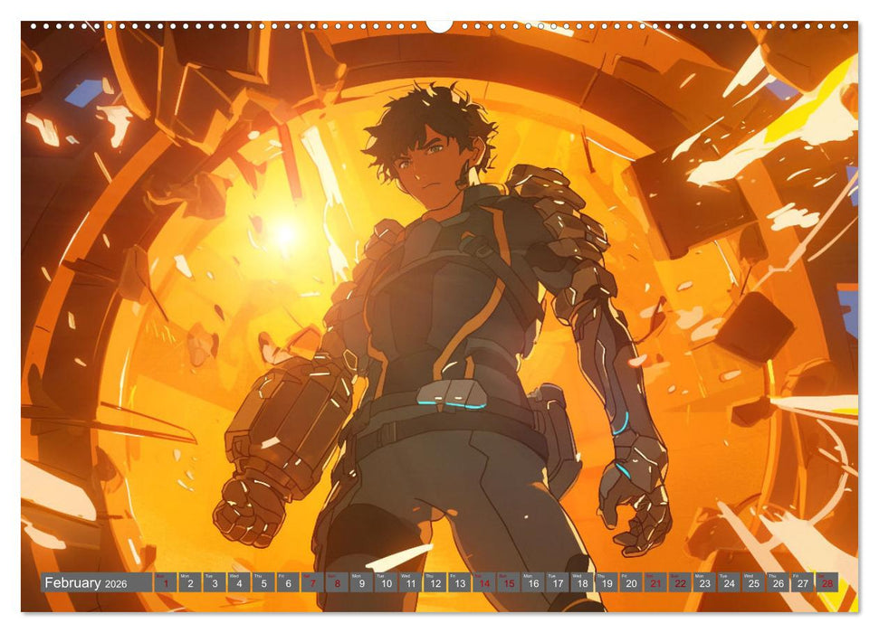 Starlight Warriors (CALVENDO Monthly Calendar 2026)