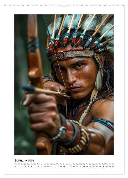 The Timeless Art of Archery (CALVENDO Monthly Calendar 2026)