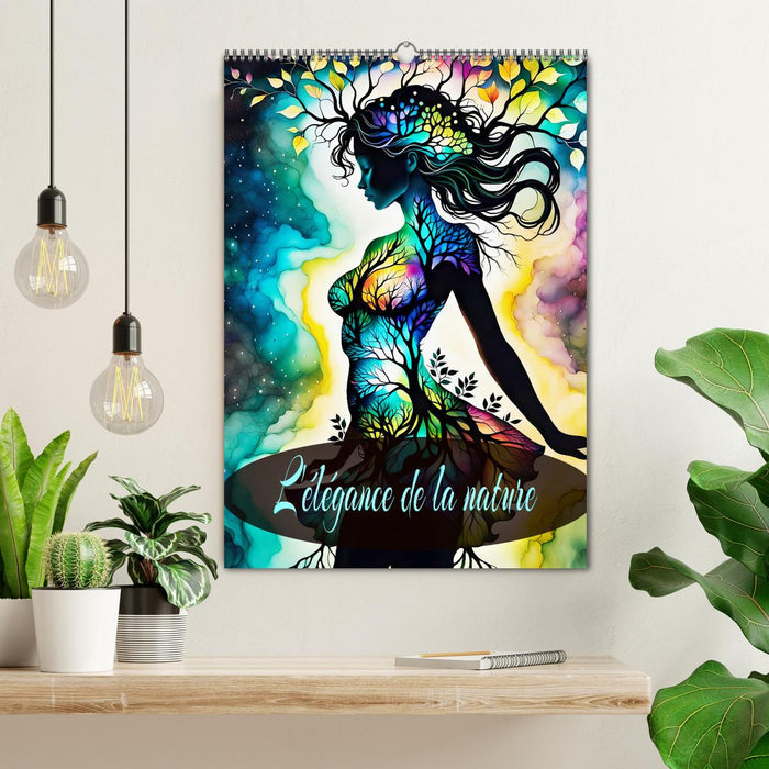 L'élégance de la nature (CALVENDO Calendrier mensuel 2026)