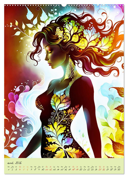 L'élégance de la nature (CALVENDO Calendrier mensuel 2026)