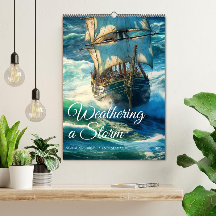 Weathering a Storm (CALVENDO Monthly Calendar 2026)