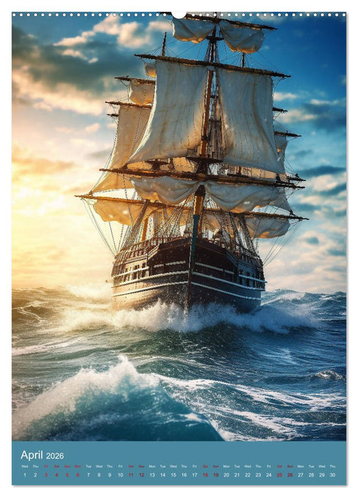 Weathering a Storm (CALVENDO Monthly Calendar 2026)