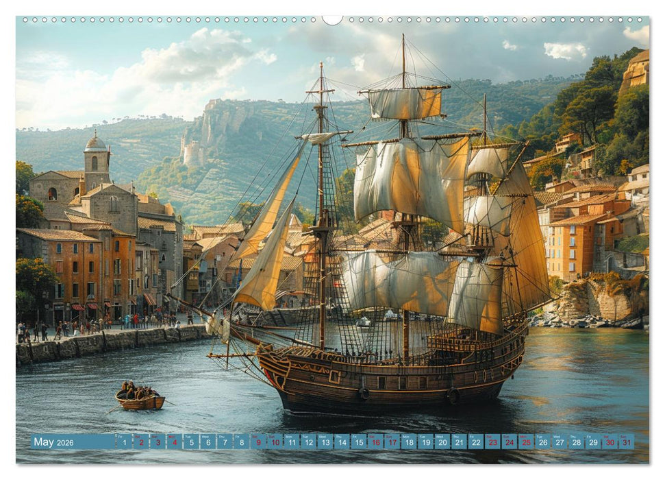 Sailing Through Seasons (CALVENDO Premium-Calendar 2026)