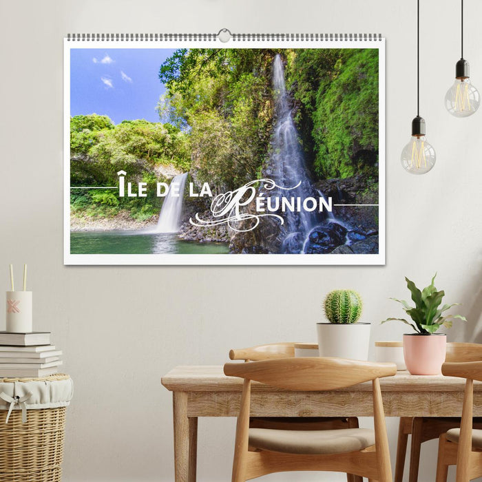 Île de la Réunion - Le paradis français dans l'océan Indien (CALVENDO Calendrier mensuel 2026)