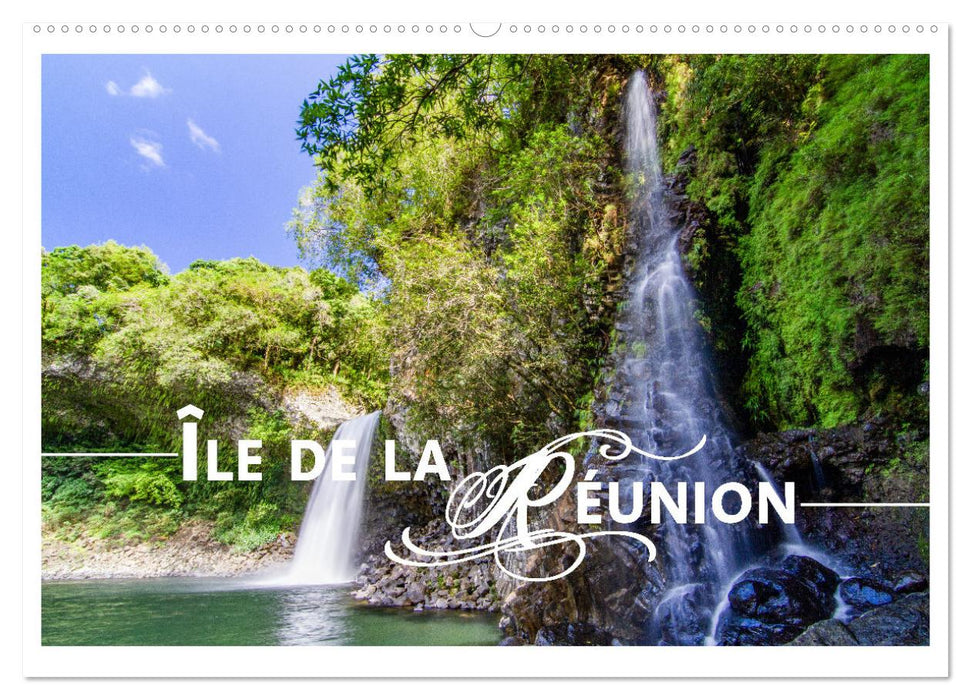 Île de la Réunion - Le paradis français dans l'océan Indien (CALVENDO Calendrier mensuel 2026)