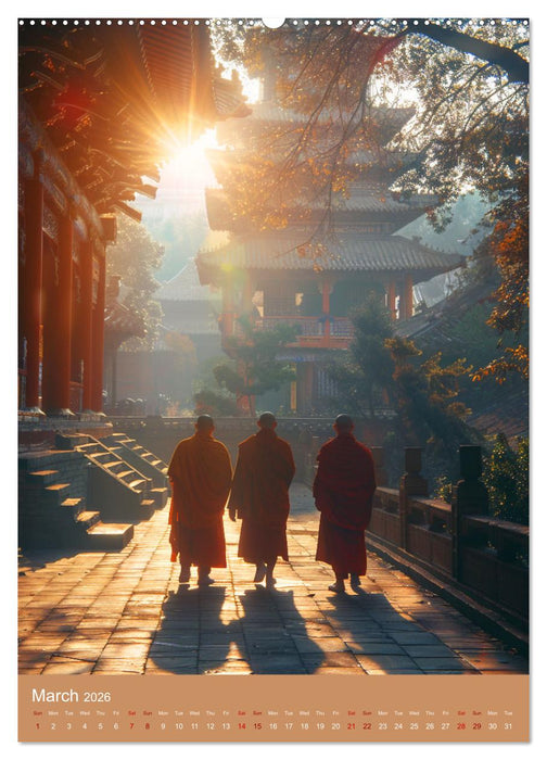 Zen in Orange (CALVENDO Monthly Calendar 2026)