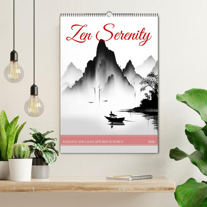 Zen Serenity (CALVENDO Monthly Calendar 2026)