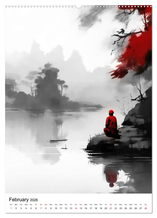 Zen Serenity (CALVENDO Monthly Calendar 2026)
