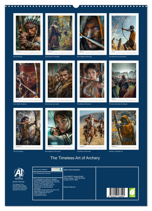 The Timeless Art of Archery (CALVENDO Premium-Calendar 2026)