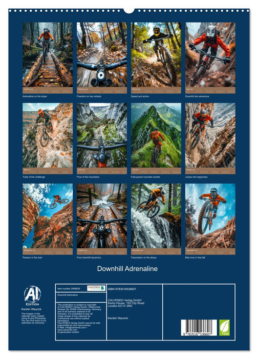 Downhill Adrenaline (CALVENDO Premium-Calendar 2026)